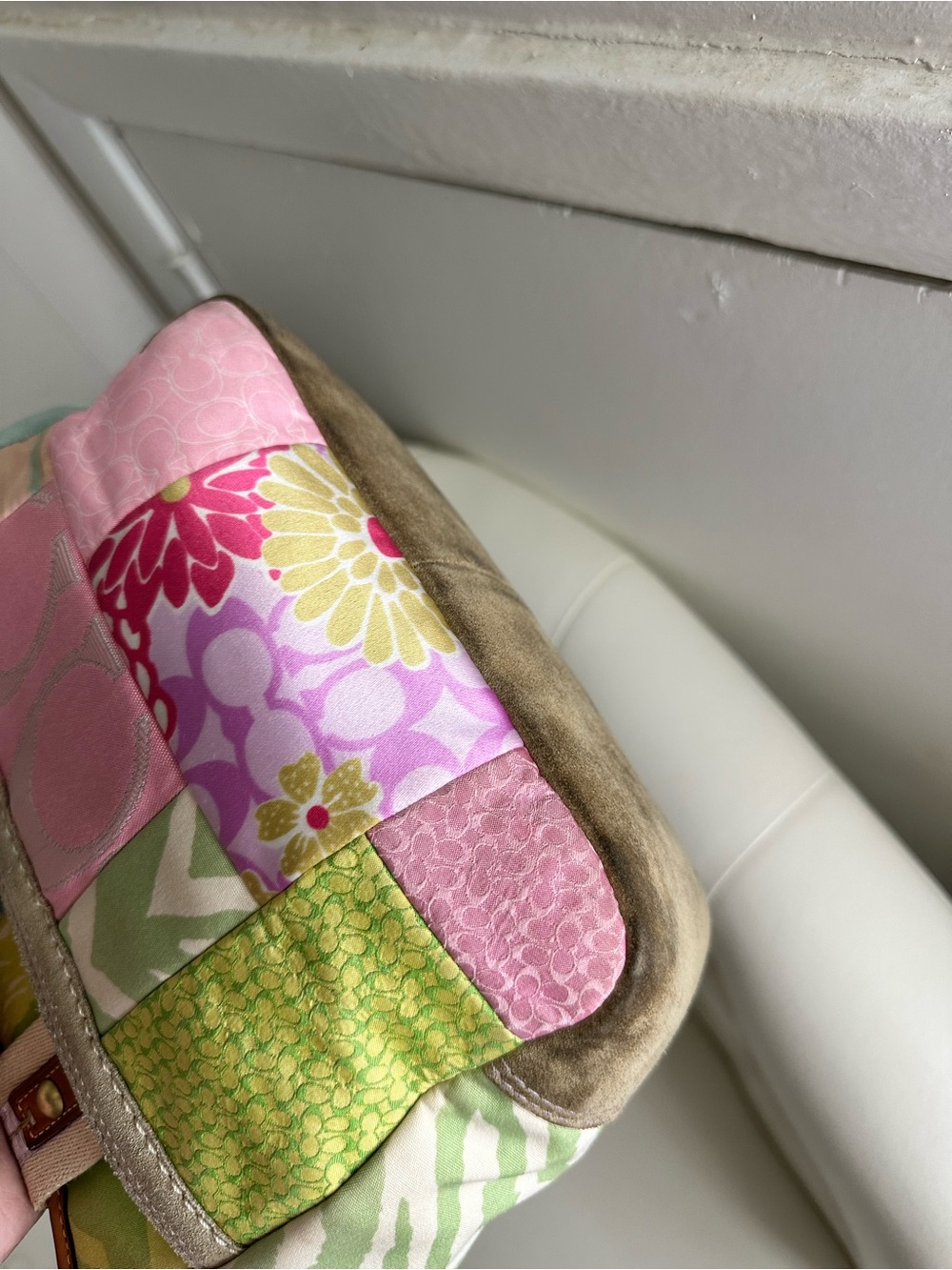 Vintage Coach PatchWork Bag - Picture 4 of 8